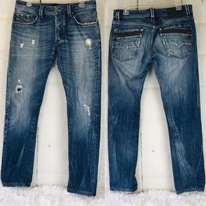 Diesel Larkee-Zip Regular Straight Jeans